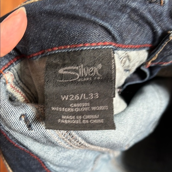 Silver Jeans “Selena” Blue Denim Shorts - Picture 4 of 4